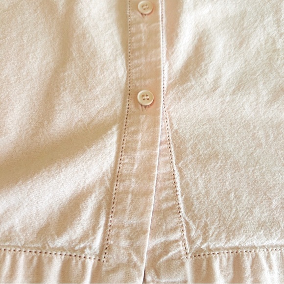 Jones NY Vintage Button Front Blouse Light Pink Cotton Sleeveless Plus size 18W - Picture 11 of 15